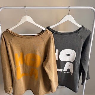 Hola vintage GREY sweatshirt *NEW*