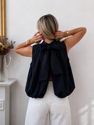 Bella Black with bow on back *NEW*