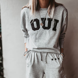 GREY OUI sweatshirt *relaxed style* NEW