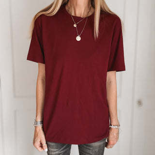 Burgundy t shirt *NEW*