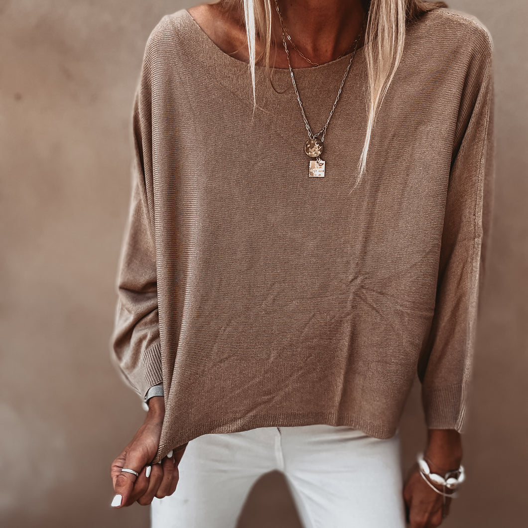 Cora beige light knit  *NEW*