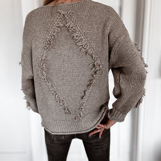 Biscuit Davina tassel knit  *NEW*
