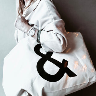 Extra large Ampersand shopper bag *NEW*