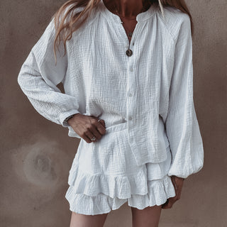 Tiana two piece skirt & shirt