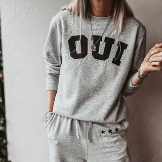 GREY OUI sweatshirt *relaxed style* NEW