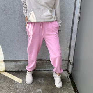COLLEGE super slouchy PINK joggers *NEW*
