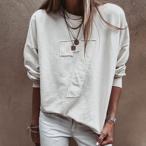 Vintage white 7 sweatshirt *PRE-ORDER*