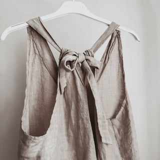 Libby sand linen jumpsuit *NEW*