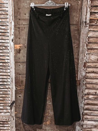 Glitter wide leg pants  *NEW*