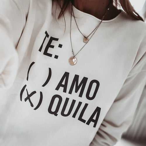 Tequila Super slouchy boyfriend sweatshirt *NEW*