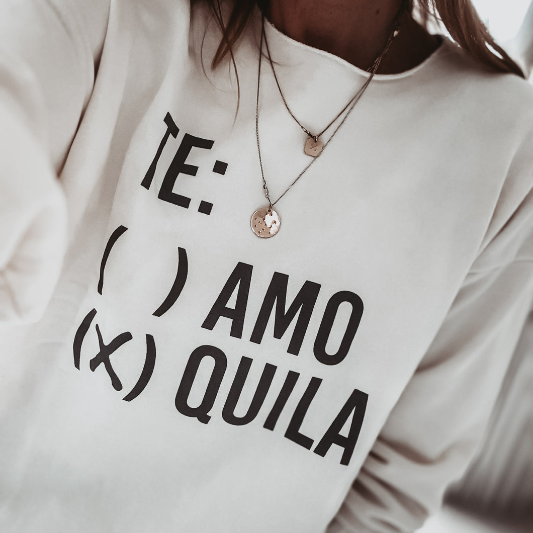 Tequila Super slouchy boyfriend sweatshirt *NEW*