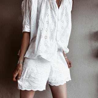 Pasadena Broderie Blouse *NEW*