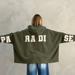 Khaki Paradise zip hoody *NEW*