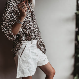 Slouchy leopard Blouse *NEW*