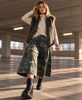 Camo denim bermudas *NEW*
