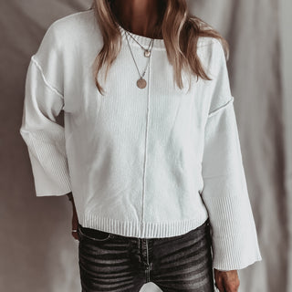 Detachable WHITE roll neck jumper *NEW*