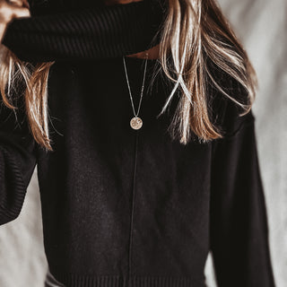 Detachable BLACK roll neck jumper *NEW*