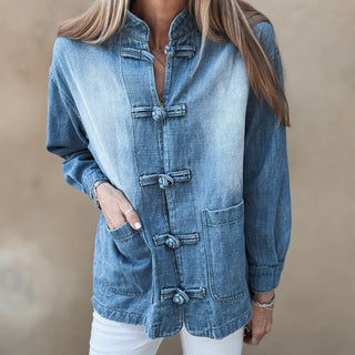 Diva Denim mandarin blazer  *NEW*