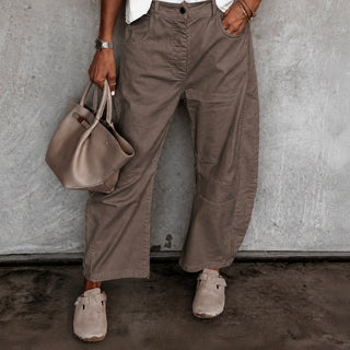 Taupe Boston barrel jeans *NEW*