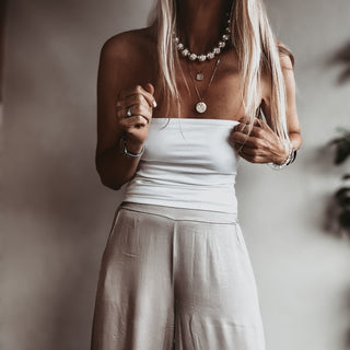 Bea White strapless top *NEW*