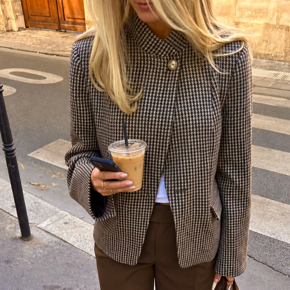 Claudie check blazer *NEW*