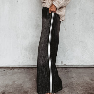 Stripe jean joggers *NEW*