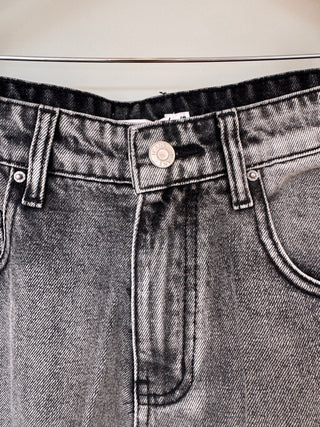 Billie stone washed grey barrel jeans *NEW*