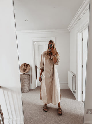 Trench shirt dress *NEW*
