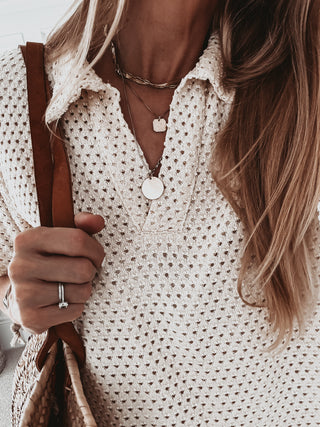 Kayenta Crochet CREAM dress  *NEW*