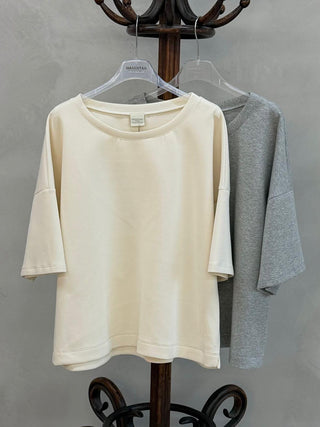 Slouchy grey sweat tee  *NEW*