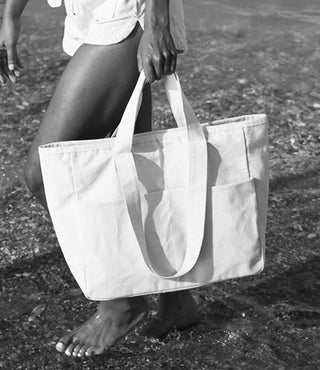 Large off white cargo beach & shopper bag *NEW*