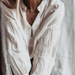 Vintage white sheer Blouse *NEW*