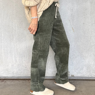 Moss green cord joggers *NEW*