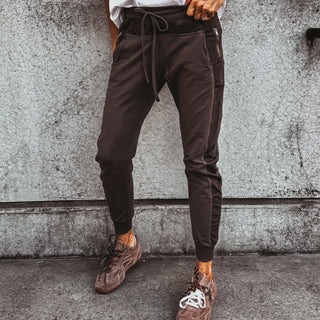 Deep chocolate brown ULTIMATE joggers