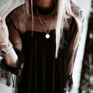 Black babydoll organza dress  *NEW*