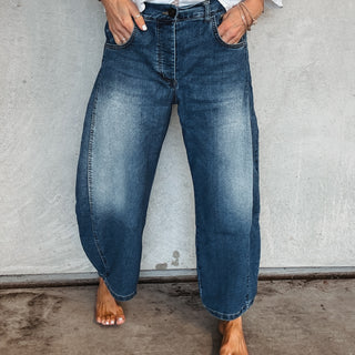 Blue Barcelona barrel jeans *NEW*