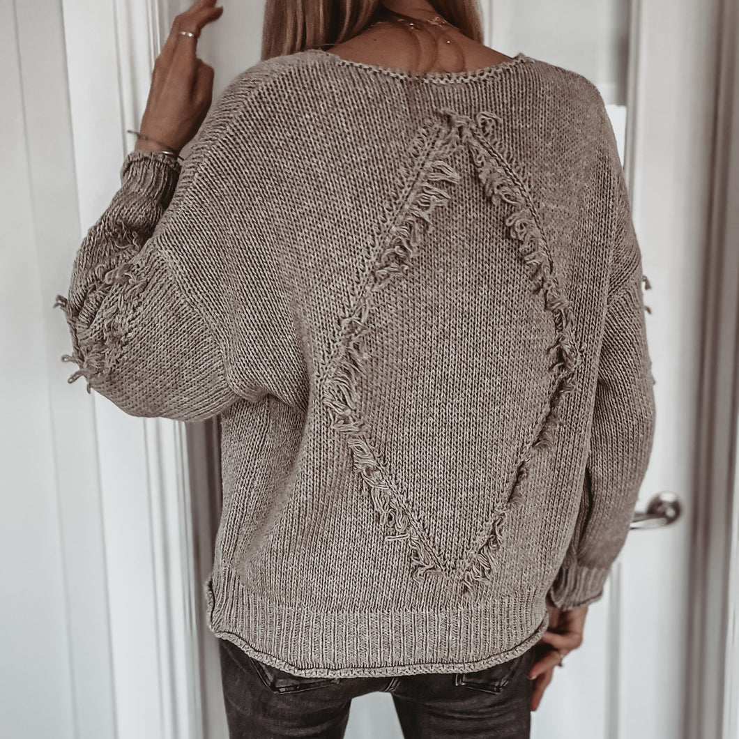 Biscuit Davina tassel knit  *NEW*