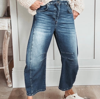 Blue Barcelona barrel jeans *NEW*