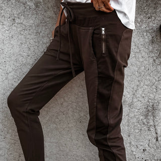 Deep chocolate brown ULTIMATE joggers