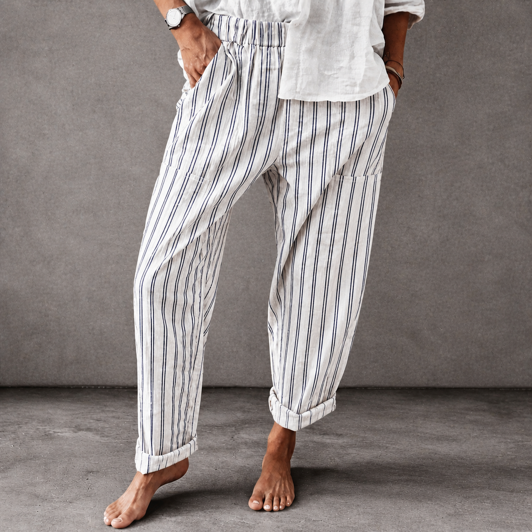 Vega Midnight Navy Stripe joggers *NEW*