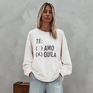 Tequila Super slouchy boyfriend sweatshirt *NEW*