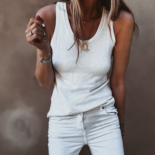 Vintage white Cala vest top *NEW*