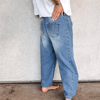 Light blue Barcelona barrel jeans *NEW*