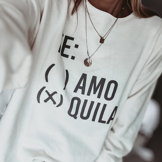Tequila Super slouchy boyfriend sweatshirt *NEW*