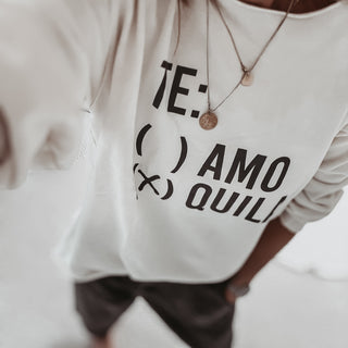 Tequila Super slouchy boyfriend sweatshirt *NEW*