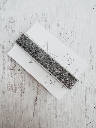 Silver / Gold glitter tie bracelets