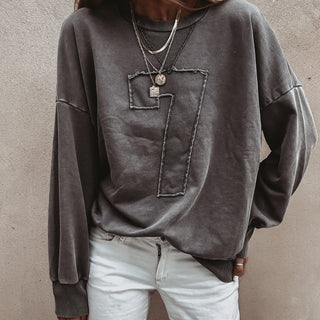 Vintage grey 7 sweatshirt *PRE-ORDER*