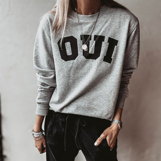 GREY OUI sweatshirt *relaxed style* NEW