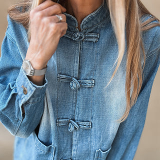 Diva Denim mandarin blazer  *NEW*