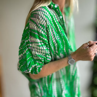Green garden blouse *NEW*